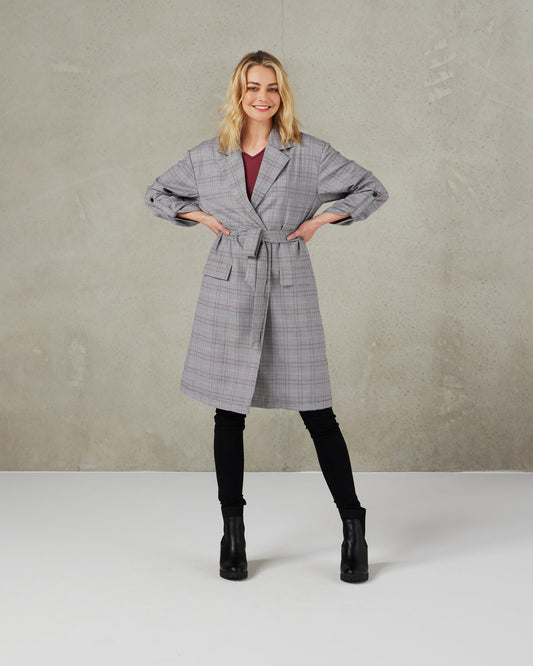 Hunter Coat (Mixed Plaid)