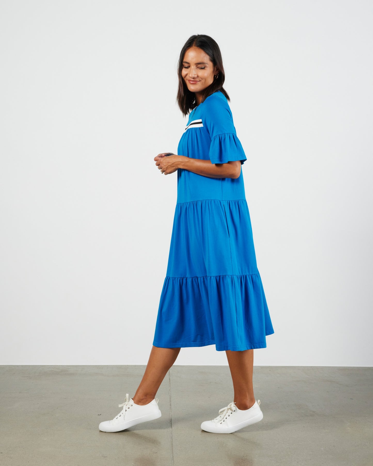 Nikki Dress (Bright Blue)