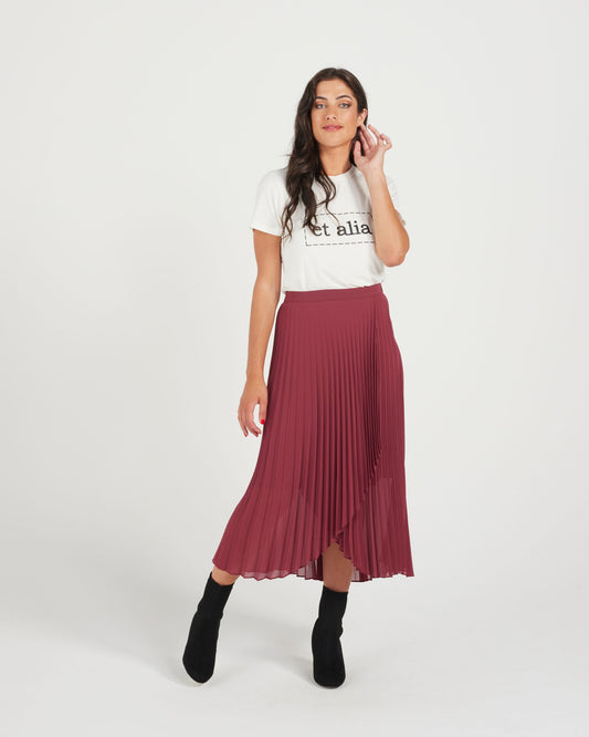 Sawyer Skirt - Plum