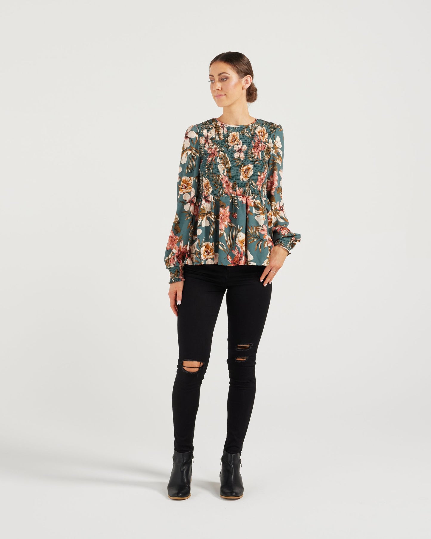 Laurel Top - Ava print