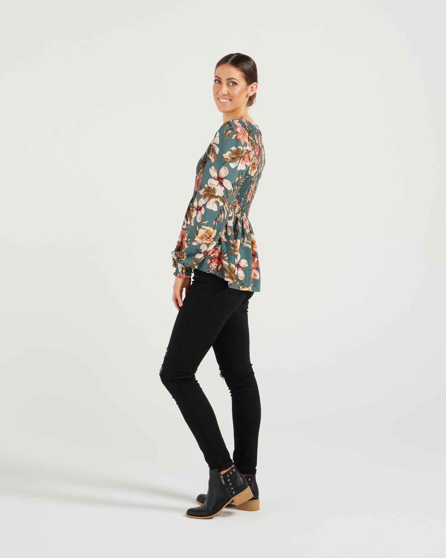 Laurel Top - Ava print