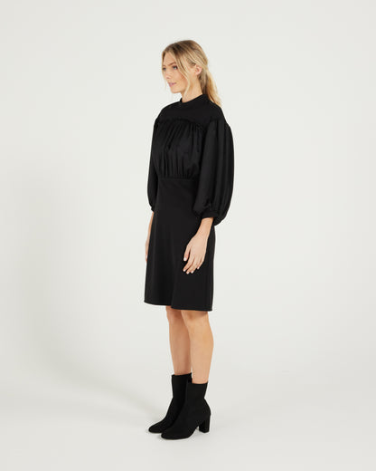 Madison Dress - Black/Black