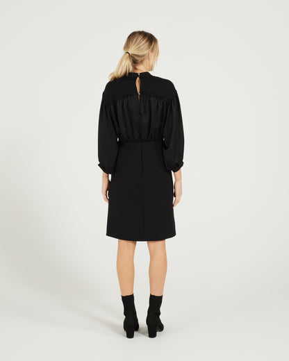 Madison Dress - Black/Black