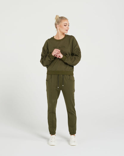 Accent Sweat - Olive