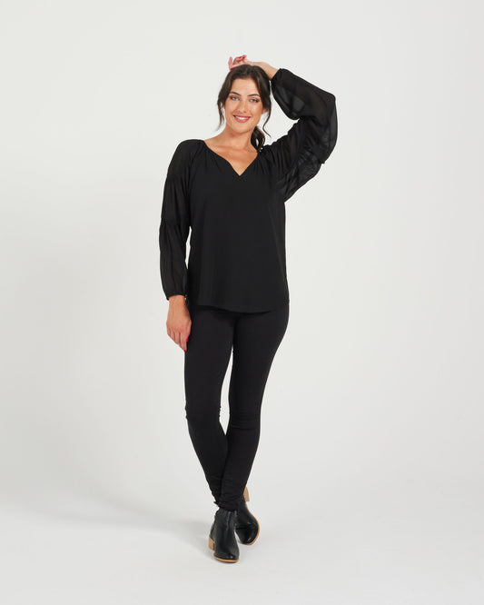 Atelier Blouse - Black