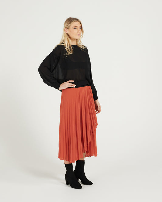 Sawyer Skirt - Rust