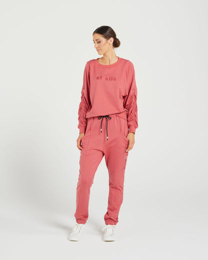 Relax Pant - Dark Rose