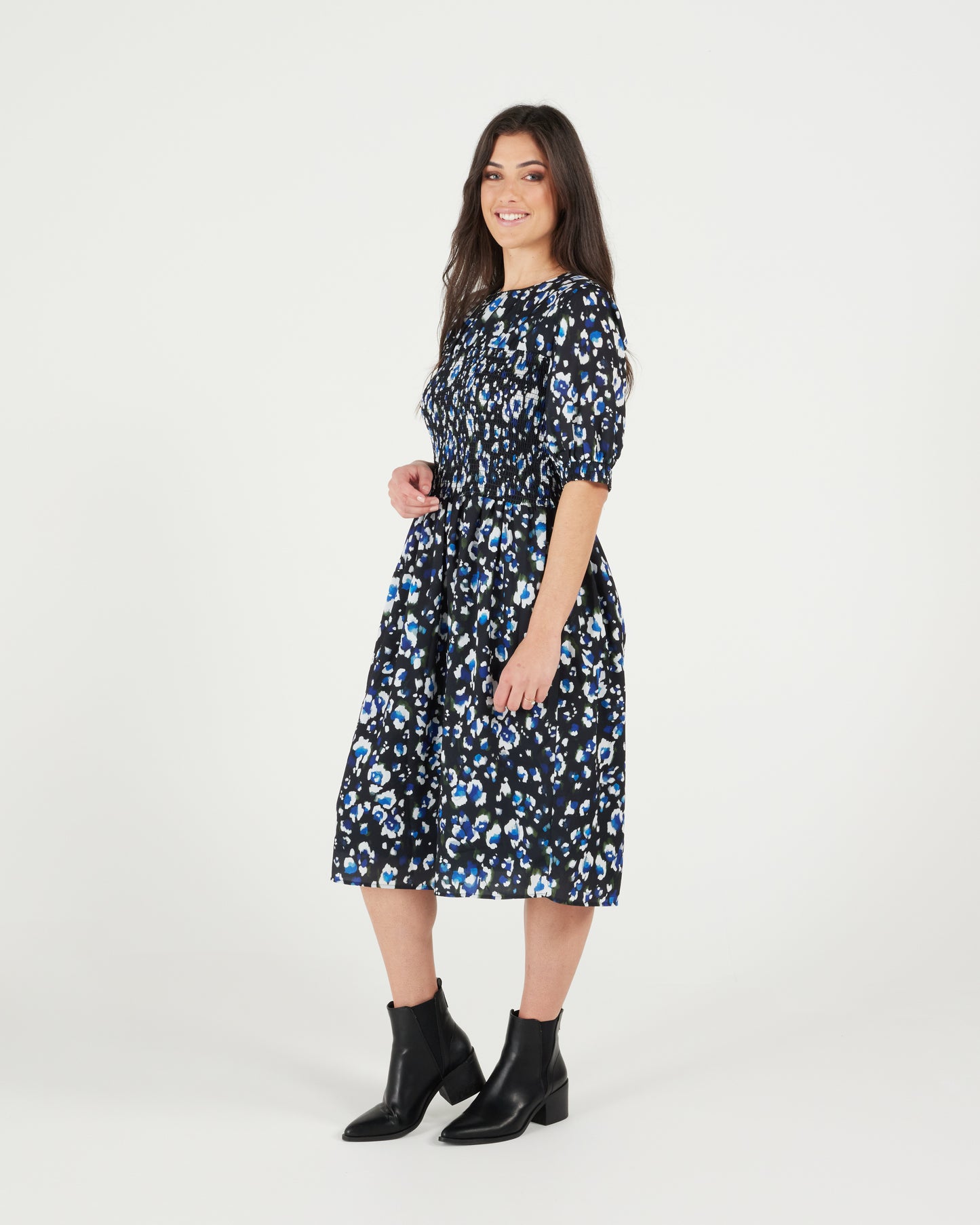 Maxwell Dress - Abstract Animal