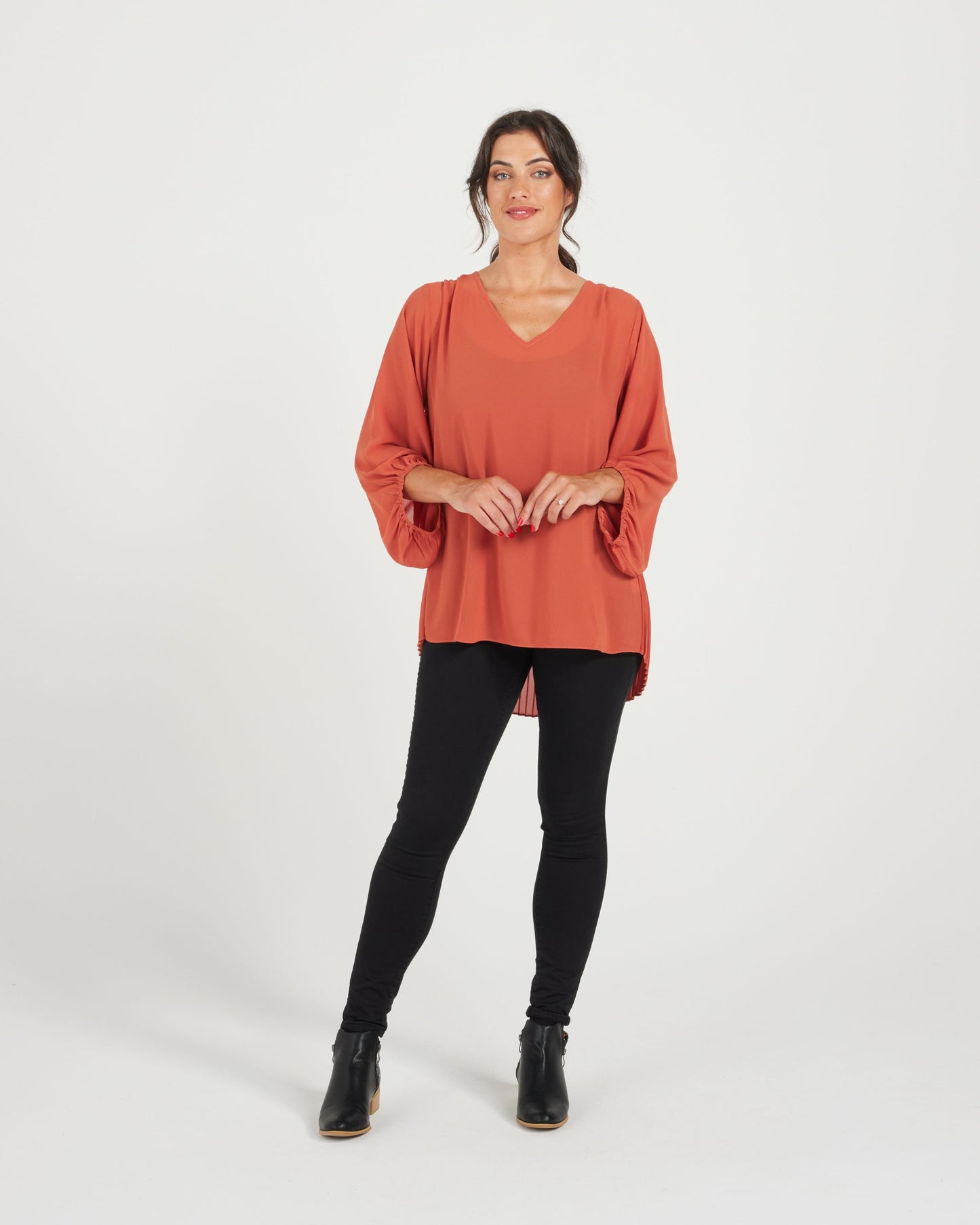 Maison Blouse - Rust