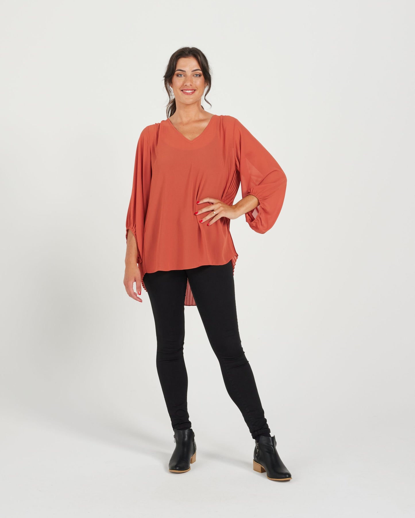 Maison Blouse - Rust