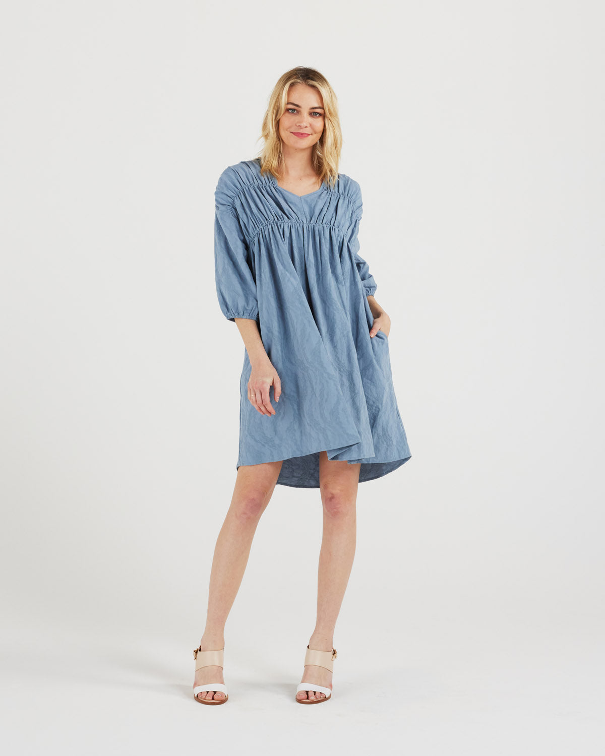 Maya Dress (blue)