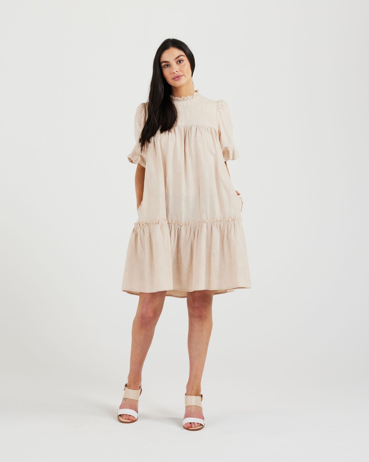 Margo Dress (biscotti)