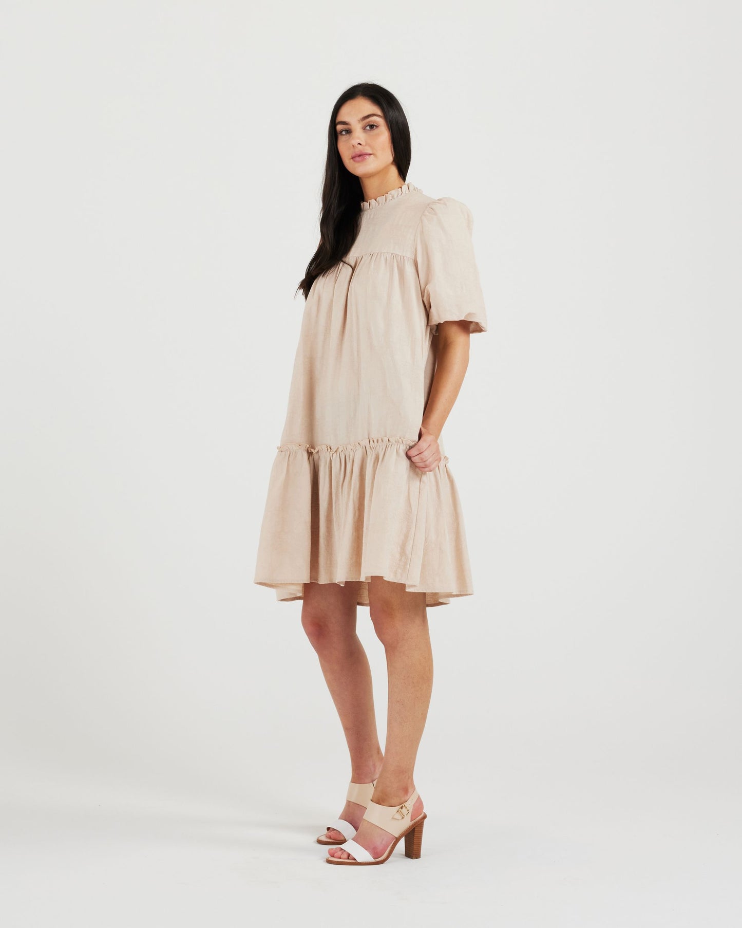 Margo Dress (biscotti)