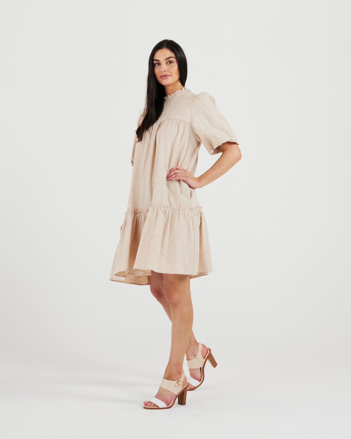 Margo Dress (biscotti)