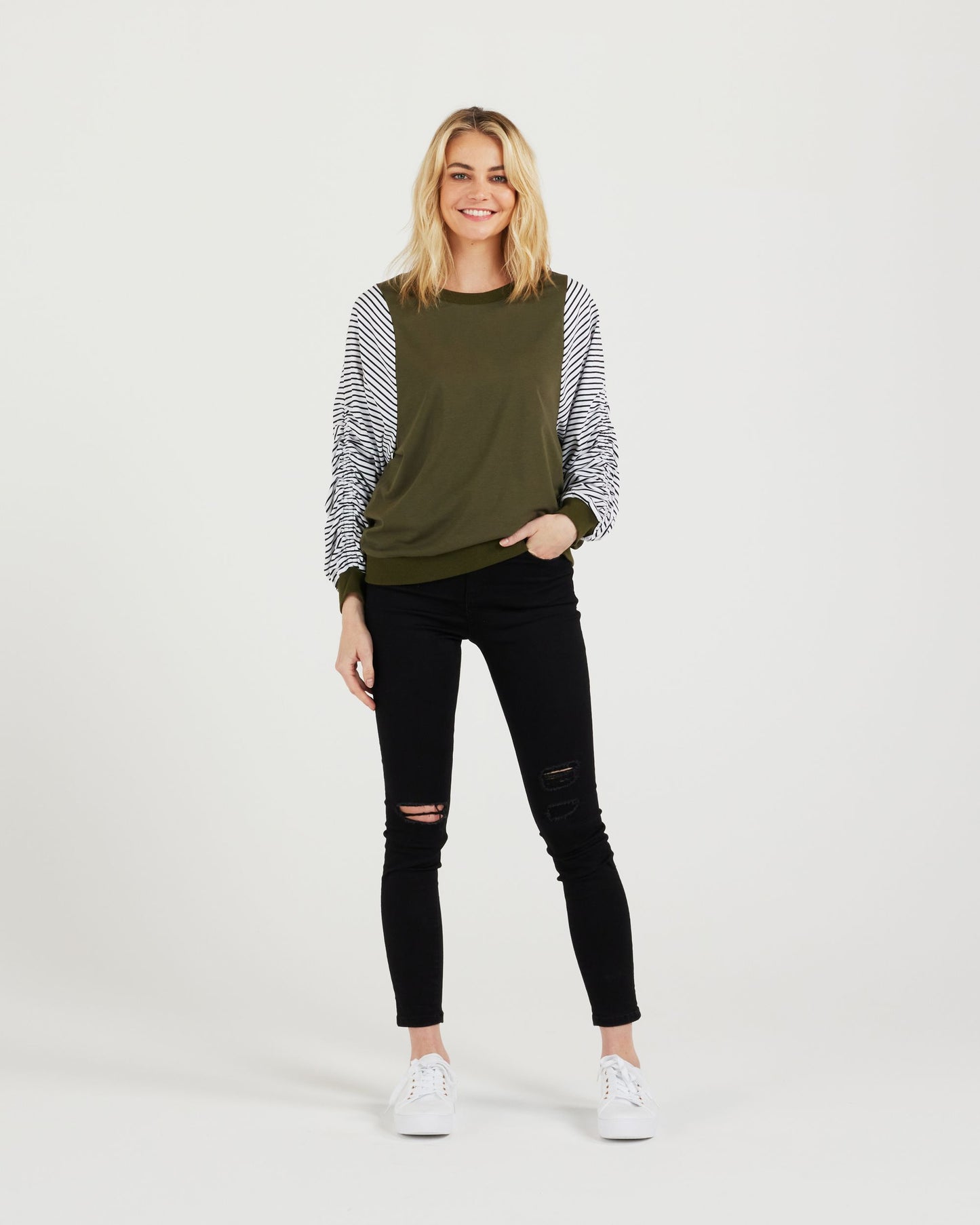 Elise Top (olive)