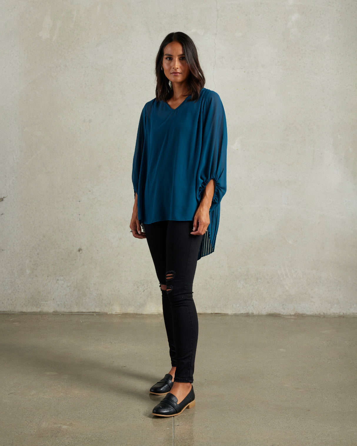 Maison Blouse (Mallard)