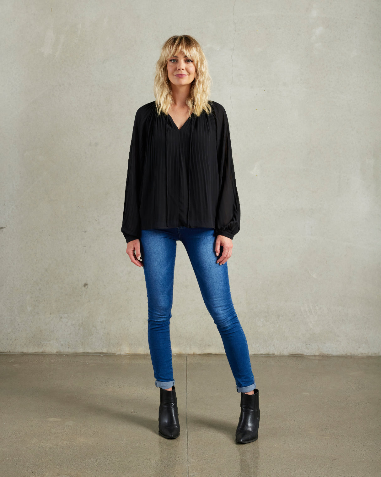 Sienna Blouse (Black)