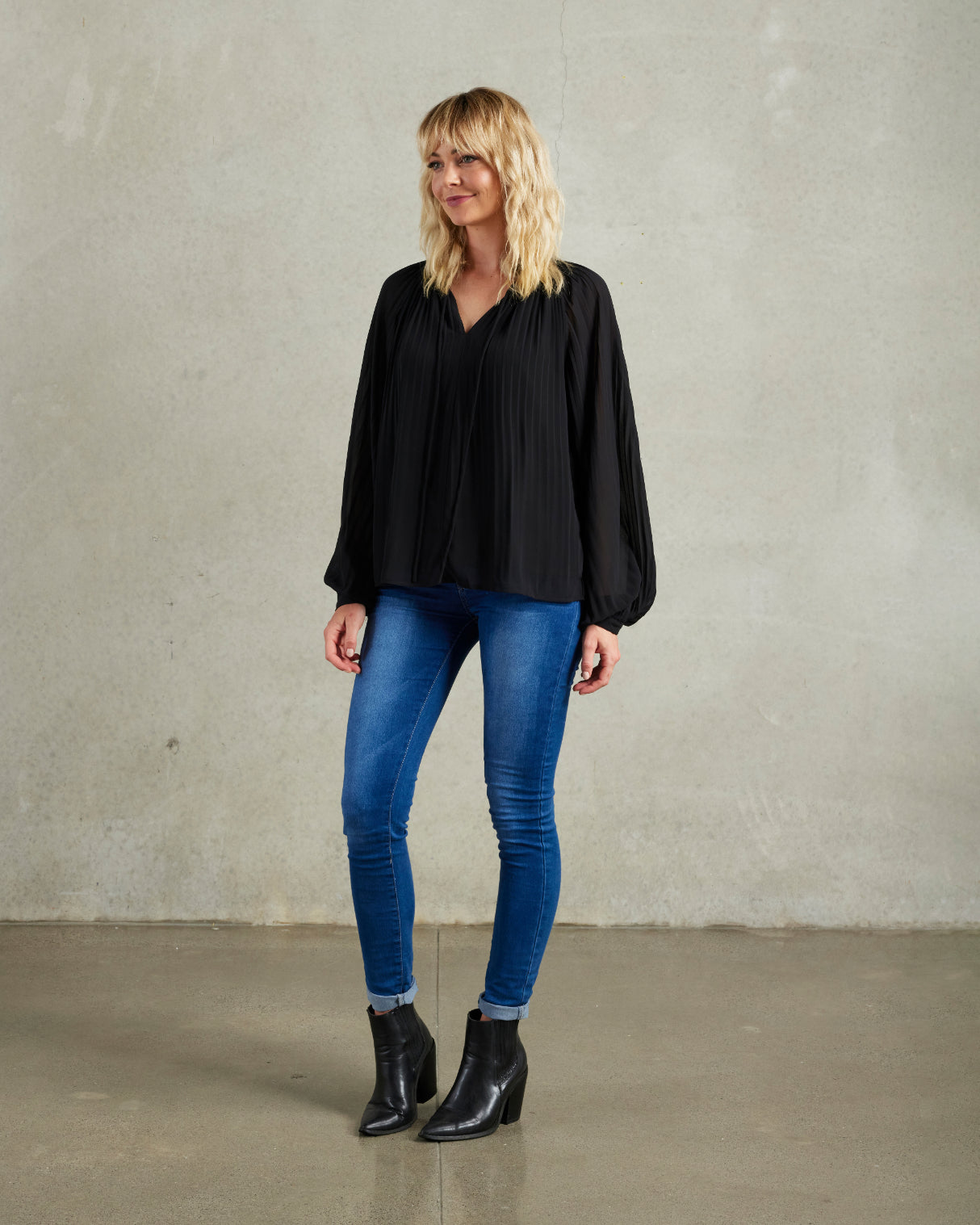 Sienna Blouse (Black)