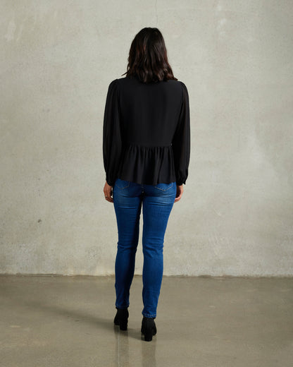 Saskia Blouse (Black)