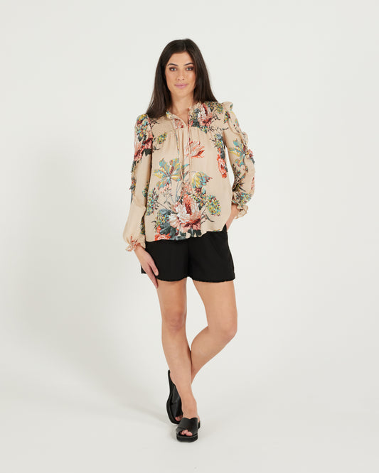 Delilah Top - Perla Print