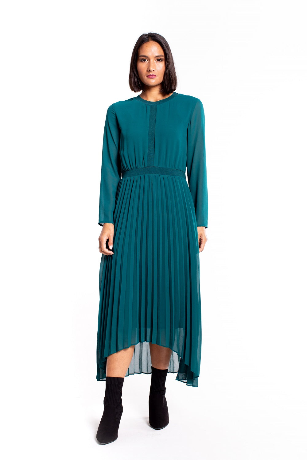 London Dress - Teal